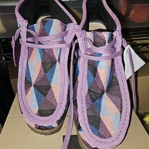 CLARKS Geometric Pattern  Multicolor